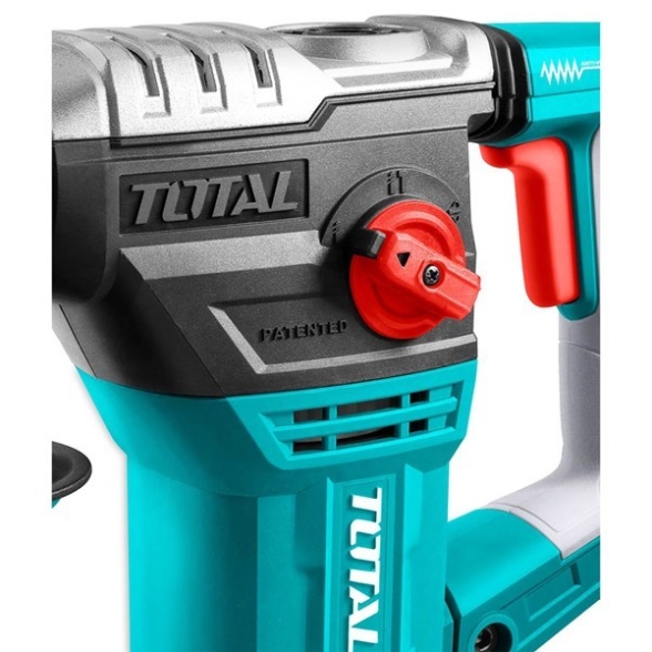 Martello Tassellatore 1500W - 5,5J SDS Plus + Valigetta Punte Total