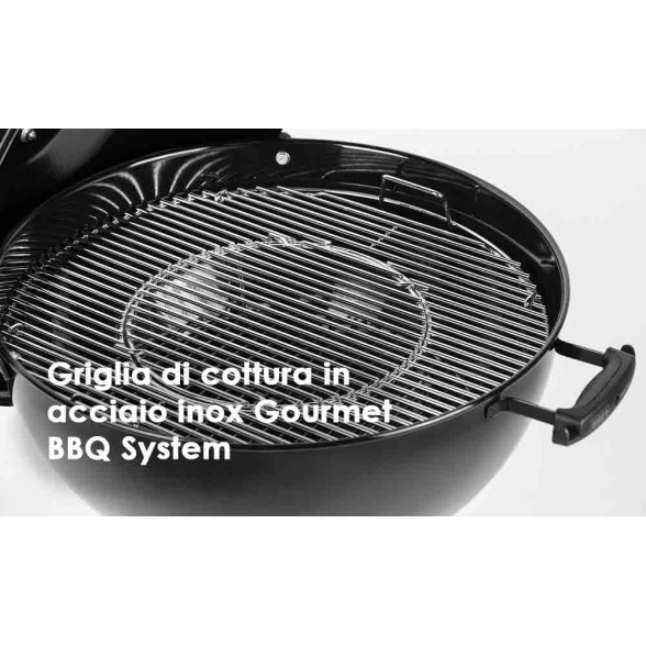 Master Touch Premium E-5775 GBS Weber Barbecue a carbone griglia INOX