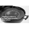 Master Touch Premium E-5775 GBS Weber Barbecue a carbone griglia INOX