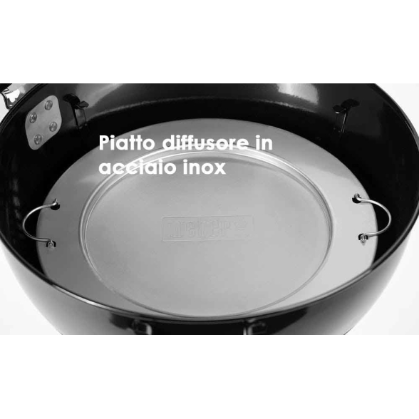 Master Touch Premium E-5775 GBS Weber Barbecue a carbone griglia INOX
