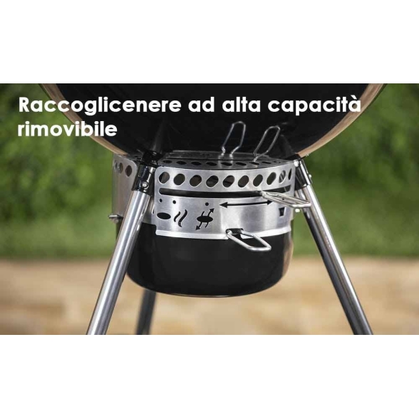 Master Touch Premium E-5775 GBS Weber Barbecue a carbone griglia INOX