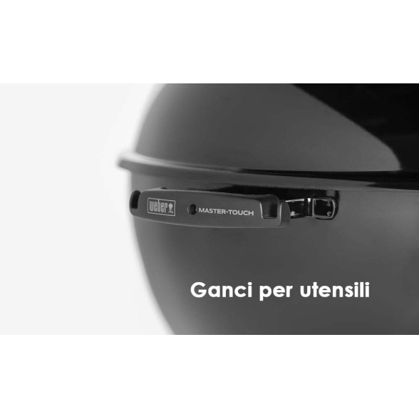 Master Touch Premium E-5775 GBS Weber Barbecue a carbone griglia INOX
