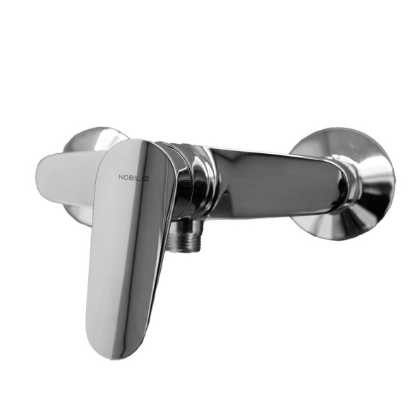 Miscelatore doccia esterno Nobili Hof Cromato Made in Italy