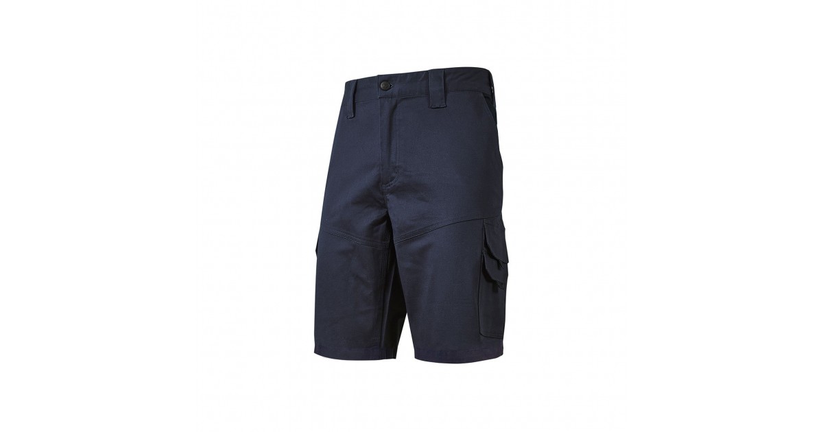 Pantaloni Corti Da Lavoro Bermuda Uomo Bonito U-Power Blu