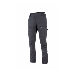 Pantaloni Da Lavoro Estivi Slim Fit Harmony U-Power Grigio