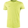 T-Shirt Manica Corta 100% Cotone Fluo U-Power Gialla