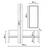 Mobile Ingresso Con Appendiabiti Specchio E Mensole Effetto Legno Aurora
