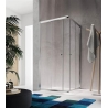 Box doccia ad angolo 70 x 90 cm vetro 6 mm Victory Design modello Isy