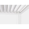 Pergola Bioclimatica 3x4 In Alluminio Bianca Ocean Bizzotto