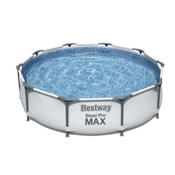 Piscina da giardino rotonda 305x76 cm Bestway Steel Pro Max 56406