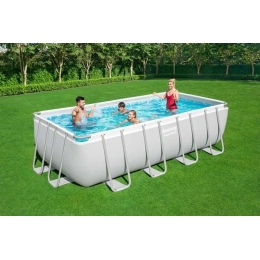 Piscina fuori terra 488x244x122 cm Bestway con filtro scaletta e telo copertura 56670