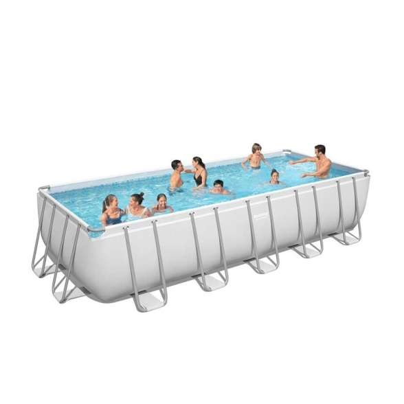 Piscina fuori terra 640x274x132 cm Bestway con pompa a sabbia 5612B