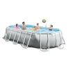 Piscina Fuori Terra Con Filtro 503 x 274 x 122 Prism Frame Ovale Intex 26796