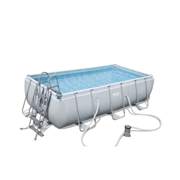 Piscina fuori terra rettangolare 404x201x100 cm con pompa Bestway 56441