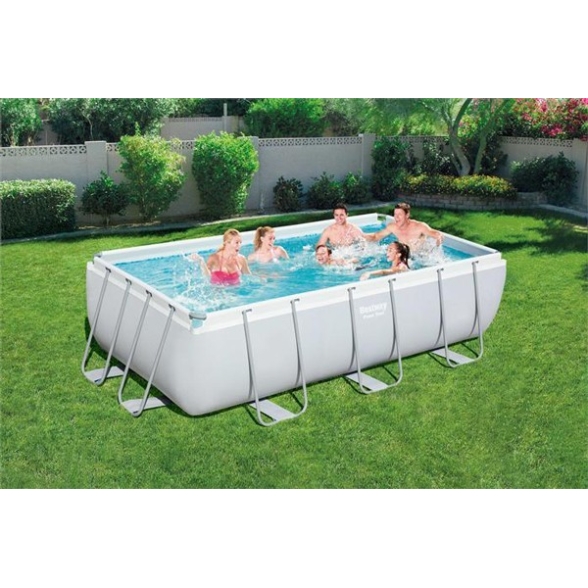 Piscina fuori terra rettangolare 404x201x100 con pompa Bestway 56441
