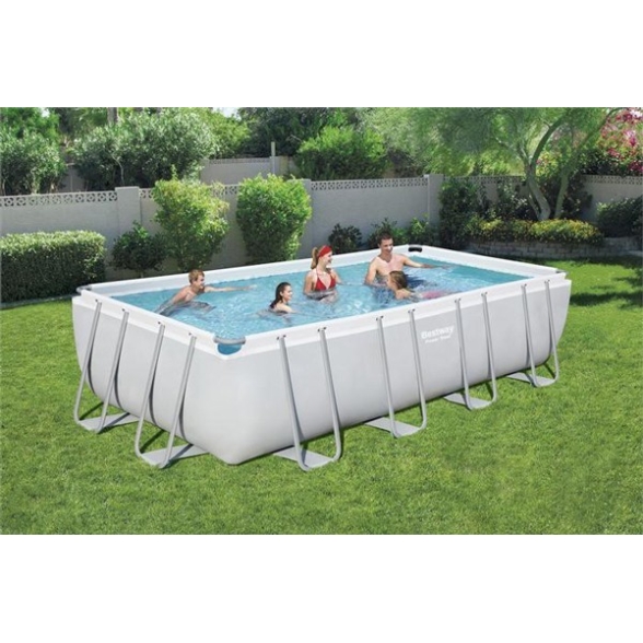 Piscina fuori terra rettangolare 549x274x122 cm con filtro Bestway