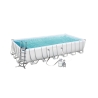 Piscina fuori terra rettangolare 732x366x132 cm con pompa Bestway
