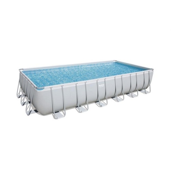 Piscina fuori terra rettangolare 732x366x132 cm con pompa Bestway