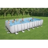 Piscina fuori terra rettangolare 732x366x132 cm con pompa Bestway