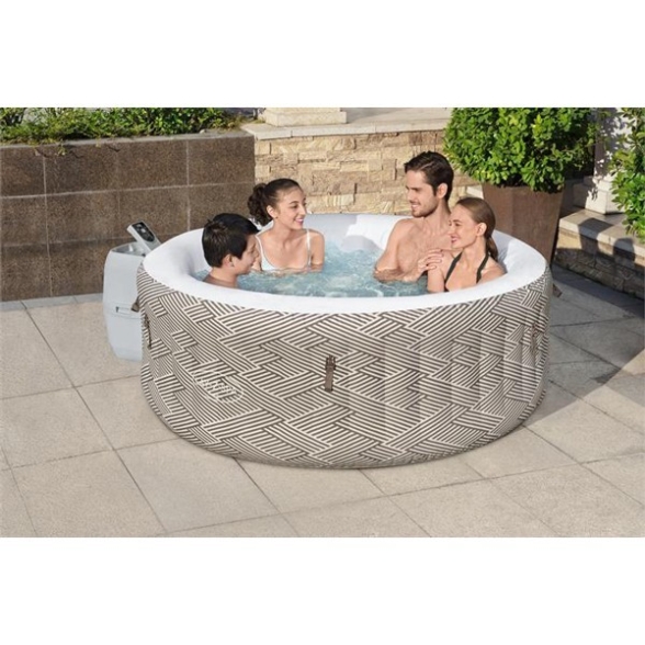 Piscina Idromassaggio Gonfiabile 180x66 Lay-Z-Spa Madrid Bestway 60055