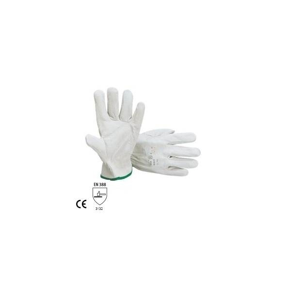 Guanti da lavoro in pelle maialino taglia 10