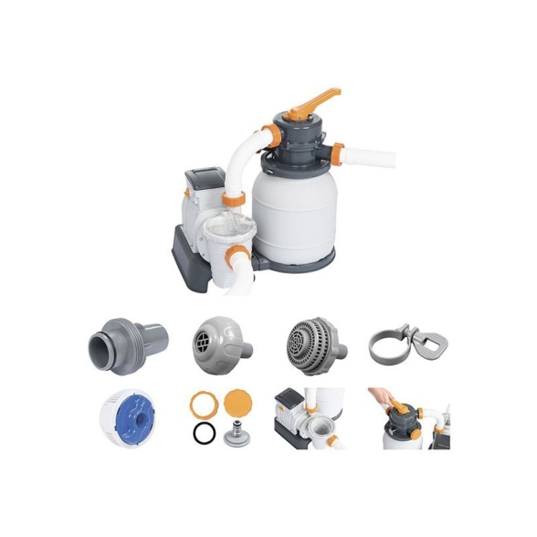 Pompa a sabbia Bestway Flowclear 5678 l/h filtro per piscine 58497