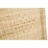 Salotto intrecciato in rattan naturale per esterno Ines Bizzotto