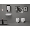 Sanitari Filo Muro WC + Bidet + Sedile Flo NORIM Kerasan Salva Spazio