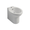 Sanitari Filo Muro WC + Bidet + Sedile Bit Kerasan Bianchi Salva Spazio