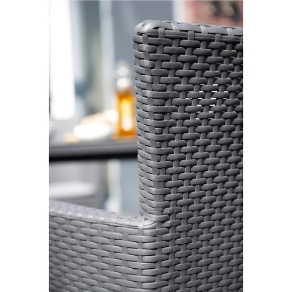 Poltrona Da Giardino Con Cuscino Iowa Dining Keter Antracite