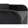 Salotto Da Esterno Con Tavolino Contenitore Rosalie Keter Graphite