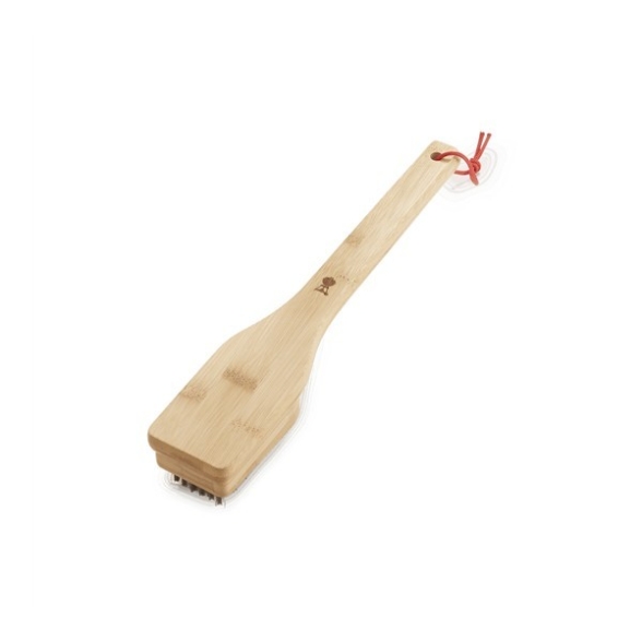 Spazzola Per Griglie Weber In Bamboo 30 cm Pulizia Barbecue 6275