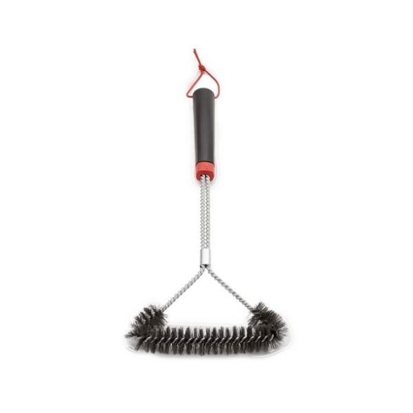 Spazzola Per Pulizia Griglia Barbecue A T Setole In Acciaio Weber 45 Cm