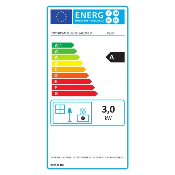 Stufa A Combustibile Liquido Zibro 3 kW A Stoppino RS 30 Toyotomi