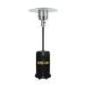 Stufa Aerea A Gas Fungo Per Esterno Patio Zeus 13 kW Con Ruote Nero