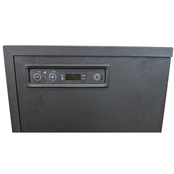 Stufa a pellet ad aria 5 kW ventilazione frontale Mini King 5 bianca