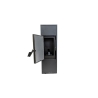 Stufa a pellet ad aria 5 kW ventilazione frontale Mini King 5 bianca