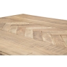 Tavolo Da Pranzo Industrial In Legno Gambe Nere Incrociate 180x90x77