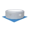 Tappeto Piscina Fuori Terra Fondo 50x50 Cm 9 Pezzi - 2,25 mq Bestway