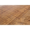 Tavolino Basso Tondo 90 Cm In Acciaio Piano In Legno Lancaster Bianco Bizzotto