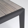 Tavolo Allungabile Da Esterno In Alluminio Antracite 100x220-340 Cm Belmar Bizzotto