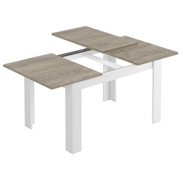 Tavolo allungabile rettangolare 140-190 x 90 cm Kendra rovere alaska