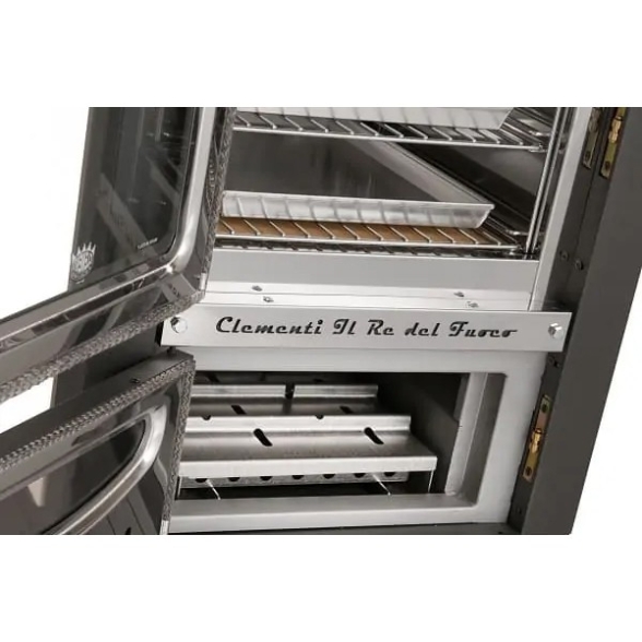 Forno A Legna Da Incasso Cottura Indiretta Smile Ramato Clementi