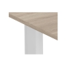 Tavolo allungabile rettangolare 140-190 x 90 cm Kendra bianco/rovere