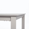 Tavolo Allungabile In Alluminio Per Esterni 110x200-300 Konnor Rastin Bizzotto