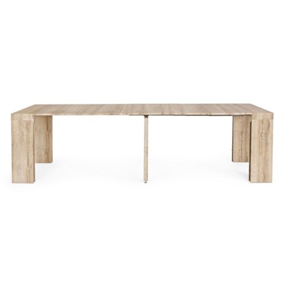Tavolo consolle estensibile in legno rovere 270 cm Daniel Kenya Bizzotto