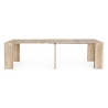 Tavolo consolle estensibile in legno rovere 270 cm Daniel Kenya Bizzotto