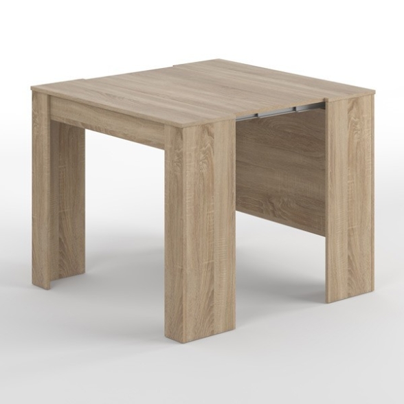 Consolle estensibile da pranzo rettangolare legno rovere chiaro 240 cm