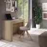 Consolle estensibile da pranzo rettangolare legno rovere chiaro 240 cm