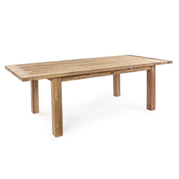 Tavolo Da Esterno Allungabile 180-250 Cm In Legno Massello Rustico FSC Bounty Bizzotto